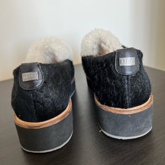 RARE FIND Australia LUXE Collective Platform ‘UGG’ Loafers Size 6 - Picture 2 of 5